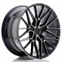 JR Wheels JR38 19x9,5 ET20-45 5H BLANK Black Brushed w/Tinted Face