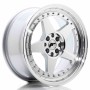 mini: JR Wheels JR6 17x8 ET35 4x100/114 Silver Machined Face (1)