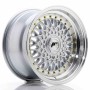mini: JR Wheels JR9 15x8 ET20 BLANK Silver w/Machined Lip (1)