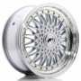 mini: JR Wheels JR9 17x7,5 ET20 4x100/108 Silver w/Machined Lip (1)
