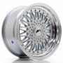 JR Wheels JR9 17x8,5 ET20 5x112/120 Silver w/Machined Lip+Silver Rivets