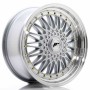 JR Wheels JR9 18x8 ET35 5x100/120 Silver w/Machined Lip