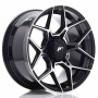 JR Wheels JRX9 18x9 ET18 6x139.7 Gloss Black Machined Face