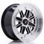 mini: JR Wheels JR31 15x7.5 ET20 4H BLANK Gloss Black Machined Face (2)