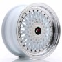 mini: JR Wheels JR9 15x7 ET20 4x100/108 White w/Machined Lip (2)