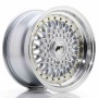 JR Wheels JR9 15x8 ET15 4x100/114 Silver w/Machined Lip