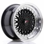 mini: JR Wheels JR9 15x8 ET20 4x100/108 Gloss Black w/Machined Lip (2)