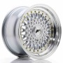 mini: JR Wheels JR9 15x8 ET20 4x100/108 Silver w/Machined Lip (2)