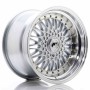 JR Wheels JR9 17x10 ET20 4x100/108 Silver w/Machined Lip