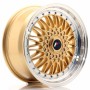 mini: JR Wheels JR9 17x7,5 ET20-35 BLANK Gold w/Machined Lip (2)