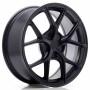 JR Wheels SL01 17x7 ET20-40 5H BLANK Matt Black