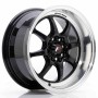 mini: JR Wheels TF2 15x7,5 ET30 4x100/108 Gloss Black (2)
