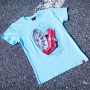 mini: JR Men's T-Shirt JR-11 Car Turquoise Size XXL (2)