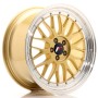 mini: JR Wheels JR23 18x8,5 ET35 5x100 Gold w/Machined Lip (2)