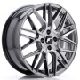 JR Wheels JR28 17x7 ET40 4x100 Hyper Black