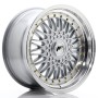 JR Wheels JR9 17x8,5 ET20 4x100/114 Silver w/Machined Lip