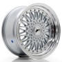 JR Wheels JR9 17x8,5 ET20 5x112/120 Silver w/Machined Lip+Silver Rivets