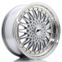 mini: JR Wheels JR9 18x8 ET35 5x112/120 Silver w/Machined Lip (2)