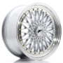 mini: JR Wheels JR9 19x8,5 ET35 BLANK Silver w/Machined Lip (3)