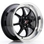 mini: JR Wheels TF2 15x7,5 ET30 4x100/108 Gloss Black (3)
