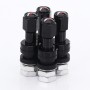 mini: Set of Aluminum air valves JR v2 - BLACK + logo (3)