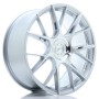 Set of JR42 20x9 ET20 + 20x10 ET30 5x120 Silver Machined