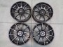 Set of JR11 18x7,5 ET38 + 18x7,5 ET40 4x100 Gloss Graphite