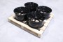 mini: Set of JR36 19x8,5 ET40 + 19x8,5 ET25 5x112 Gloss Black (1)