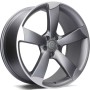 mini: Carbonado Graphene 18 5x112 ET45 66,5 MAFP - Matt Anthracite Front Polished (2)