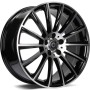 mini: Carbonado Performance 18 5x112 ET35 66,5 BFP - Black Front Polished (2)
