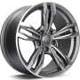 mini: Carbonado Dynamite 18 5x120 ET30 72,6 MAFP - Matt Anthracite Front Polished (2)