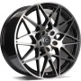mini: Carbonado Crazy 18 5x120 ET35 72,6 BFP - Black Front Polished (2)