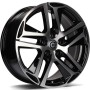 mini: Carbonado Nice 17 5x108 ET45 67,1 BFP - Black Front Polished (2)