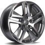 mini: Carbonado Nice 17 5x108 ET45 67,1 AFP - Anthracite Front Polished (2)