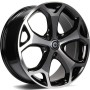 mini: Carbonado Sunshine 15 4x100 ET35 67,1 BFP - Black Front Polished (2)