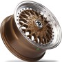 Felga aluminiowa 15 4x100 ET30 seventy9 SV-E Bronze LP