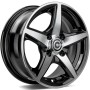 Felga aluminiowa 13 4x98 4x100 ET30 Carbonado Crow BFP