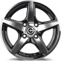 Felga aluminiowa 13 4x98 4x100 ET30 Carbonado Crow BFP