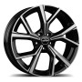 GMP MENTOR 7X17 5X112 ET45/57.1 CZARNY/POLER