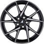 ALUTEC ADX.01 7X17 5X108 ET48/63.4 CZARNY/POLER