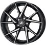 ALUTEC ADX.01 7X17 5X114.3 ET40/70.1 CZARNY/POLER