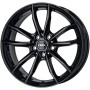 OBRĘCZ ALU RIAL X12 7.5X18 5X112 ET51/66.5 CZARNY