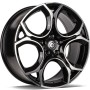 mini: Carbonado UNIQUE 19 5x112 ET45 57,1 BFP - Black Front Polished (2)