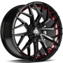 mini: seventy9 SV-C 19 5x112 ET45 66,5 BGRIL- Black Glossy Red Inner Lip (2)