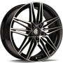 mini: Carbonado Ground 19 5x114.3 ET40 73,1 BFP - Black Front Polished (2)