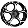mini: MAK MONZA 7X18 4X108 ET35/65.1 CZARNY/POLER (2)