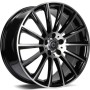 mini: Carbonado Performance 18 5x112 ET35 66,5 BFP - Black Front Polished (1)