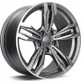 mini: Carbonado Dynamite 18 5x120 ET30 72,6 MAFP - Matt Anthracite Front Polished (1)