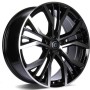 mini: Carbonado Power 18 5x112 ET45 66,5 BFP - Black Front Polished (1)