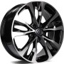 mini: Carbonado Osaka 16 5x114.3 ET45 73,1 BFP - Black Front Polished (1)